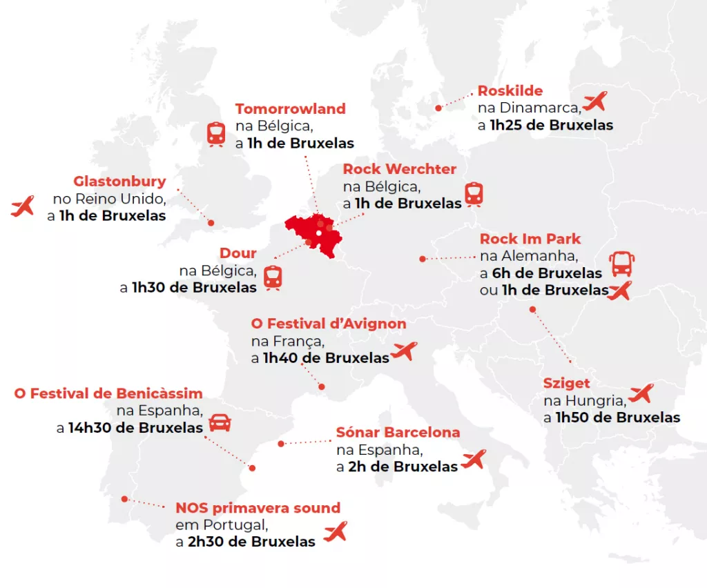 Carte festivals