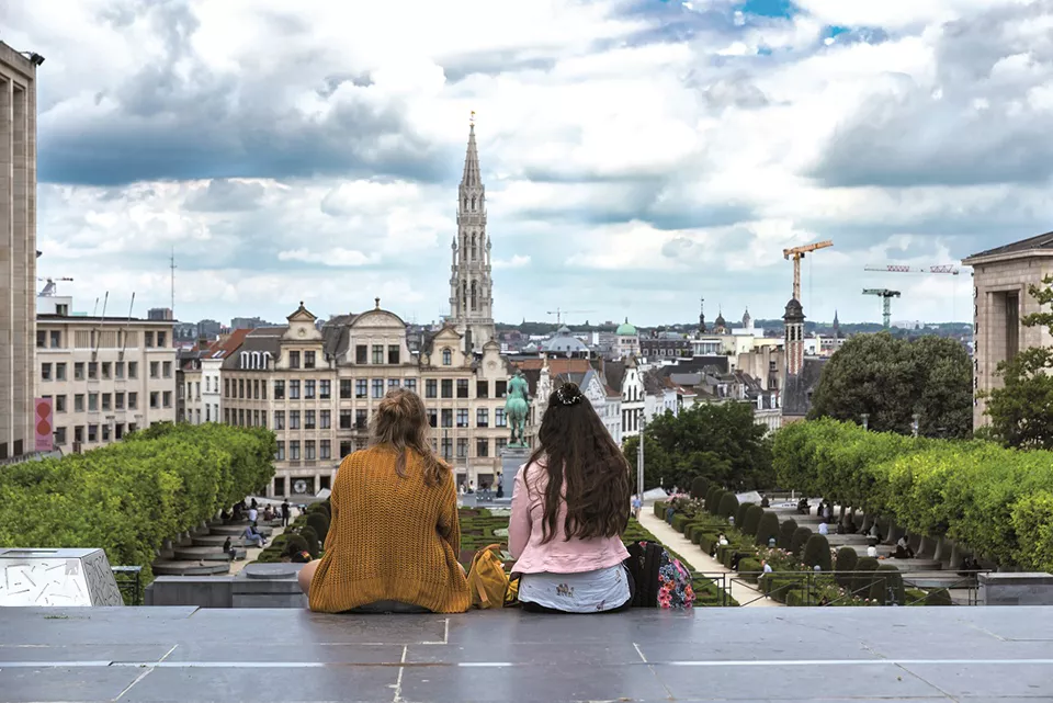 Etudiants à Bruxelles